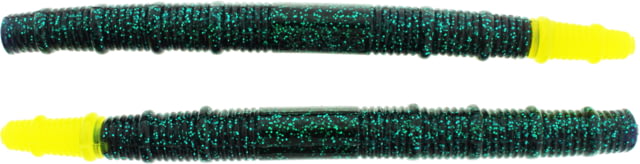 Bass Assassin BANG Lures Fat Job 5.25in 10 per Pack Junebug/Chart. Tail 5.25