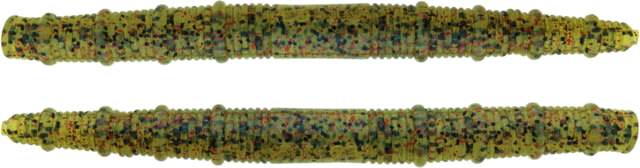 Bass Assassin BANG Lures Fat Job 5.25in 10 per Pack Watermelon/Red Glitter/Blue Pearl 5.25