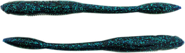 Bass Assassin BANG Lures Litl Tapper 4.5in 12 per Pack Junebug 4.5
