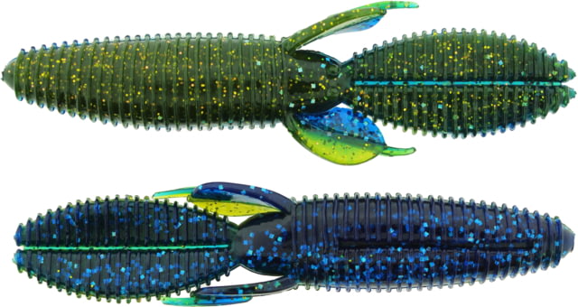 Bass Assassin BANG Lures Skunk Ape 4.25in 7 per Pack Okeechobee Special 4.25