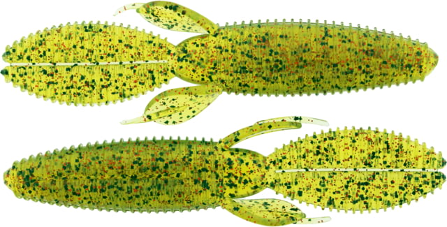 Bass Assassin BANG Lures Skunk Ape 4.25in 7 per Pack Watermelon Red Glitter 4.25