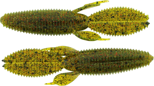 Bass Assassin BANG Lures Skunk Ape 4.25in 7 per Pack Watermelon Red Magic 4.25