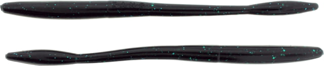 Bass Assassin BANG Lures Tapout 6in 12 per Pack Black Emerald 6