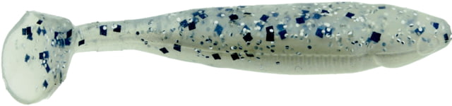 Bass Assassin Crappie Dapper Swimbait 2in 10 per Pack Crystal Shad 2