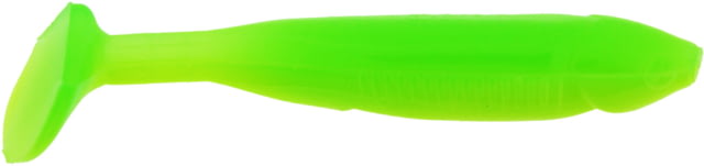 Bass Assassin Crappie Dapper Swimbait 2in 10 per Pack Green/Limetreuse Tail 2
