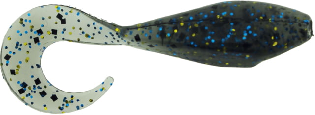 Bass Assassin Curly Shad Swimbait 2in 10 per Pack Firecracker 2