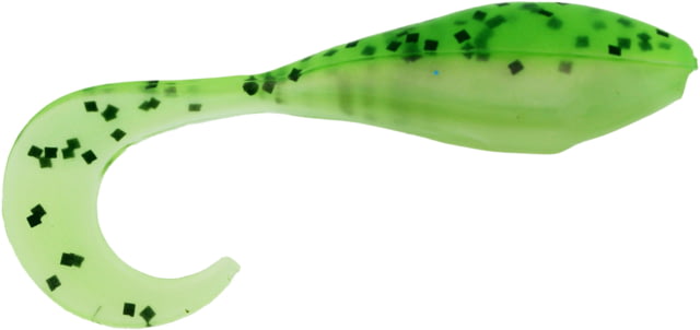 Bass Assassin Curly Shad Swimbait 2in 10 per Pack Rainbow Trout 2
