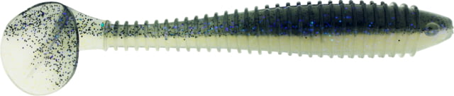 Bass Assassin Lures Boss Shiner Swimbait 4.7in 5 per Pack Electric Shad 4.7