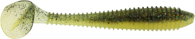 Bass Assassin Lures Boss Shiner Swimbait 4.7in 5 per Pack Rainbow Shad 4.7