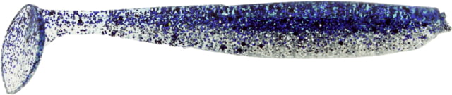 Bass Assassin Lures Elite Shiner 4in 8 per Pack Purple Ice 4