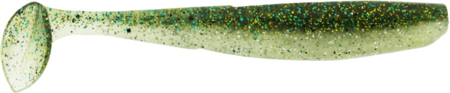 Bass Assassin Lures Elite Shiner 4in 8 per Pack Silver Flash Minnow 4