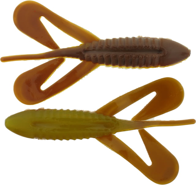 Bass Assassin Lures Logger Toad Topwater 4in 5 per Pack Florida Frog 4