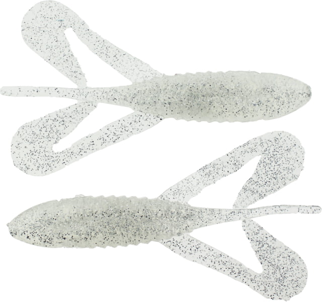 Bass Assassin Lures Logger Toad Topwater 4in 5 per Pack Icicle 4