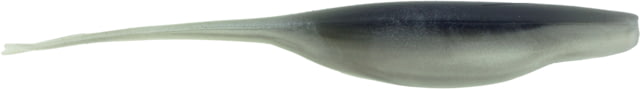 Bass Assassin Lures Shad 4in 8 per Pack Black Shad 4
