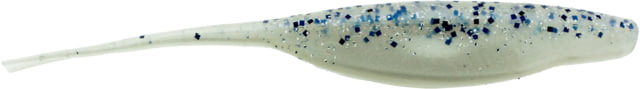 Bass Assassin Lures Shad 4in 8 per Pack Crystal Shad 4
