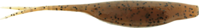 Bass Assassin Lures Shad 4in 8 per Pack Pumpkin Seed 4