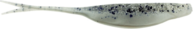 Bass Assassin Lures Shad 4in 8 per Pack Salt & Pepper Silver Phantom 4