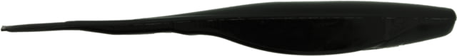 Bass Assassin Lures Shad 5in 8 per Pack Black 5