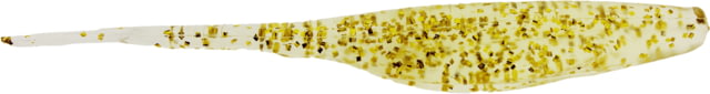 Bass Assassin Lures Shad 5in 8 per Pack Clear Gold 5