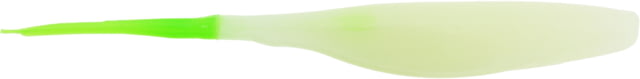 Bass Assassin Lures Shad 5in 8 per Pack Glow/Chartreuse Tail 5