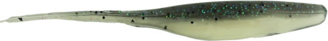 Bass Assassin Lures Shad 5in 8 per Pack Grey Ghost 5