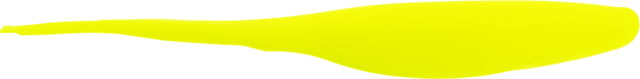 Bass Assassin Lures Shad 5in 8 per Pack Limetreuse 5