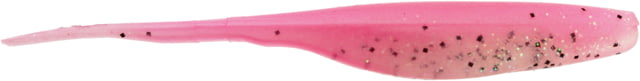 Bass Assassin Lures Shad 5in 8 per Pack Pink Ghost 5