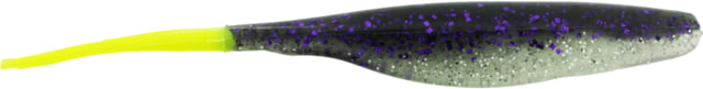 Bass Assassin Lures Shad 5in 8 per Pack Purple Chicken 5