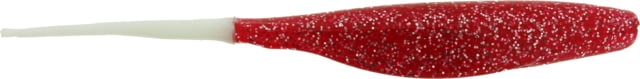 Bass Assassin Lures Shad 5in 8 per Pack Strawberry/White Tail 5