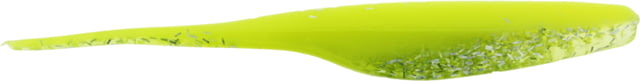 Bass Assassin Lures Shad 5in 8 per Pack Treuse Goose 5