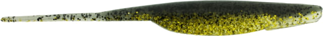Bass Assassin Lures Shad 7in 4 per Pack Gold Pepper Shiner 7