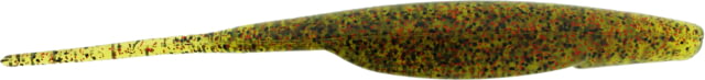 Bass Assassin Lures Shad 7in 4 per Pack Watermelon/Red Glitter 7