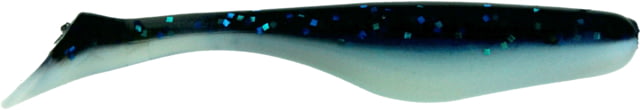 Bass Assassin Lures Turbo Shad Swimbait 4in 10 per Pack Blue Mackeral 4