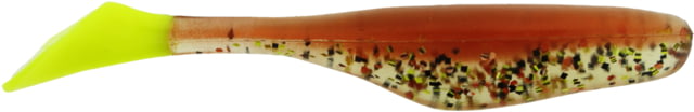 Bass Assassin Lures Turbo Shad Swimbait 4in 10 per Pack Copperhead 4