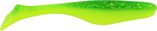 Bass Assassin Lures Turbo Shad Swimbait 4in 10 per Pack Green Mackeral 4