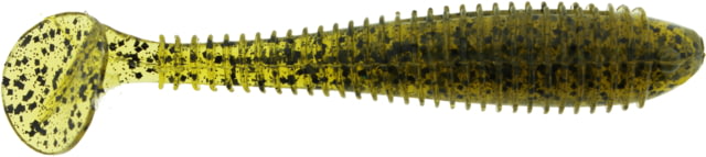 Bass Assassin Walleye Assassin Litl Boss 3.5in 6 per Pack Green Pumpkin 3.5