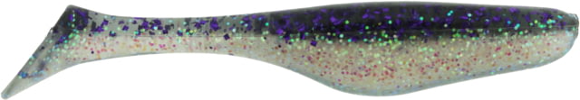 Bass Assassin Walleye Assassin Turbo Shad 4in 10 per Pack Purple Moon 4