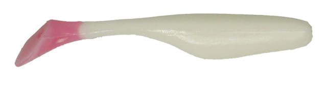 Bass Assassin Walleye Turbo Shad 10 4in White-Pink