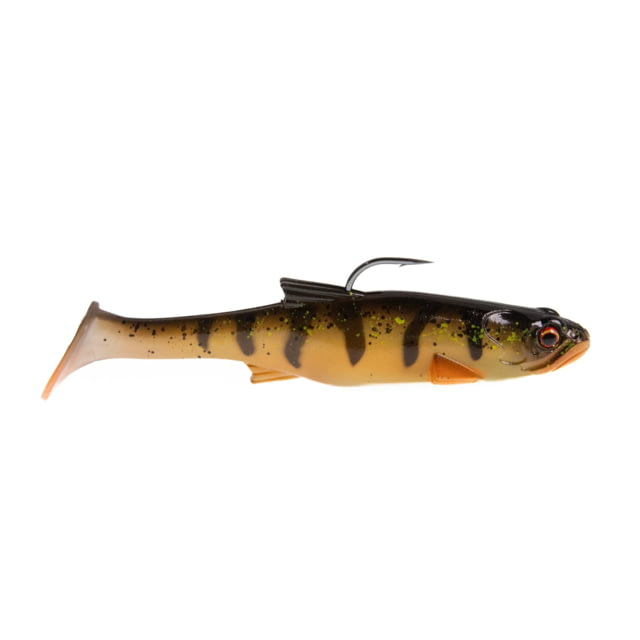 Bass Mafia Bass Mafia 5in Loaded Daingerous Swimbait Shallow Runner 0.93oz Ghost Pro Perch 5in