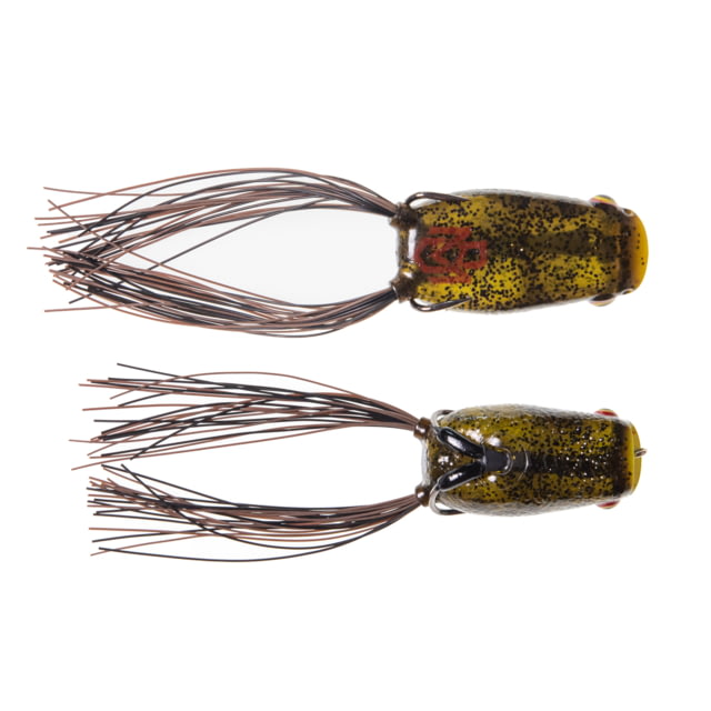 Bass Mafia Bass Mafia Cannonball Poppin Frog Swimbait Green Pumpkin Chartreuse 2.6in