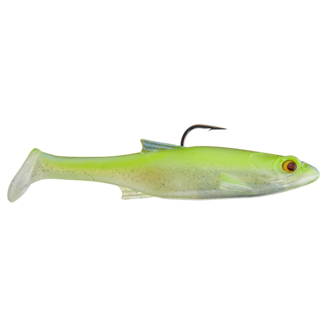 Bass Mafia Bass Mafia Daingerous Swimbait Loaded Deep Chartreuse Blue 6