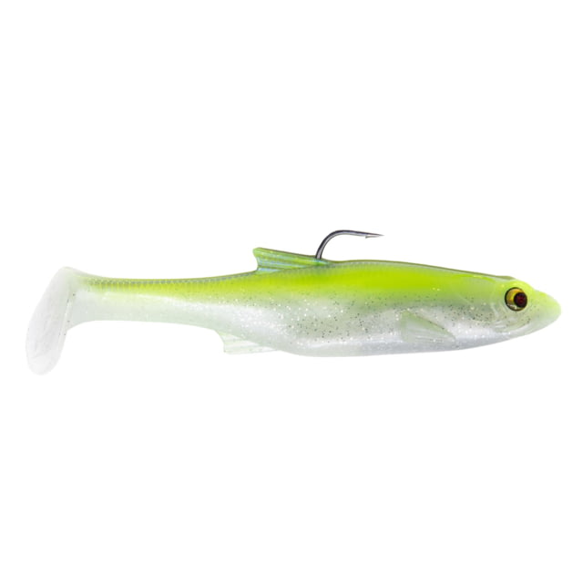 Bass Mafia Bass Mafia Daingerous Swimbait Loaded Deep Chartreuse Blue 7