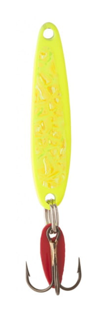 Bay de Noc Swedish Pimple Jigging Lure Crushed Ice/Yellow Ice 3/4oz 2-3/4in