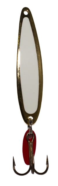 Bay de Noc Swedish Pimple Jigging Lure Glow/Gold 1/10oz 1in