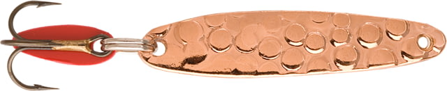 Swedish Pimple Jigging Lure 1/10 oz 1 in Hammered Copper