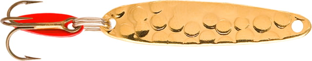 Swedish Pimple Jigging Lure 1/10 oz 1 in Hammered Gold