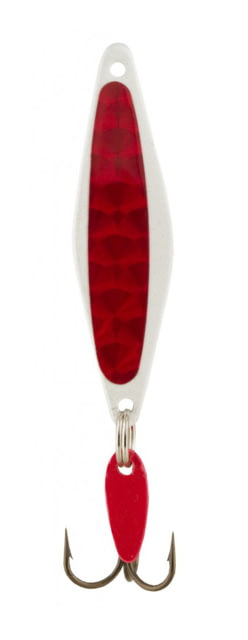 Bay de Noc Swedish Pimple Jigging Lure Prism Red/Pearl 1/5oz 1-1/2in