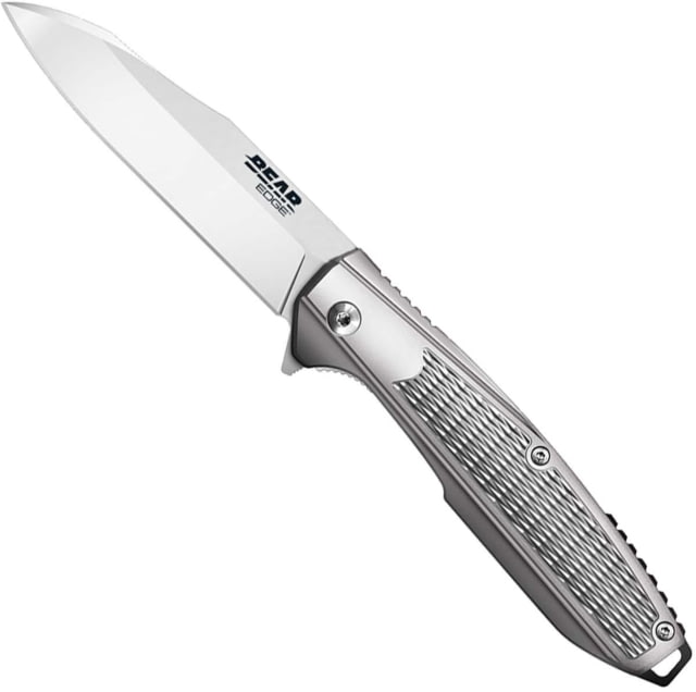 Bear Edge Folding Knife w/Reverse Tanto Blade 3.25in 440 Stainless Steel Tanto Stainless Steel Handle