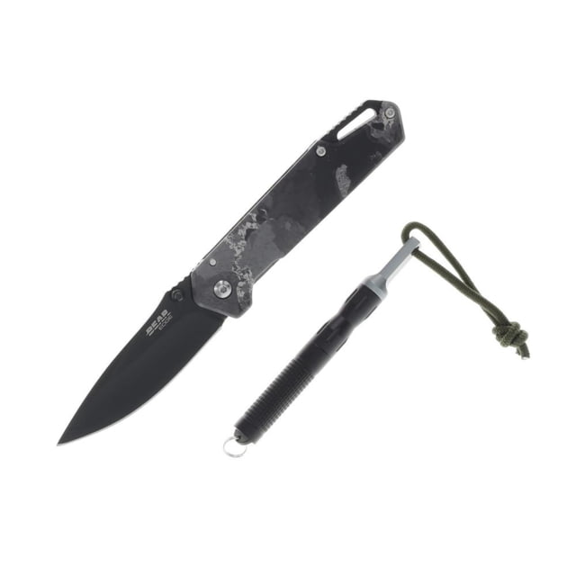 Bear & Son Cutlery Bear & Son Edge Folding Knife 3-1/2" Drop Point Blade Truetimber Midnight Camo