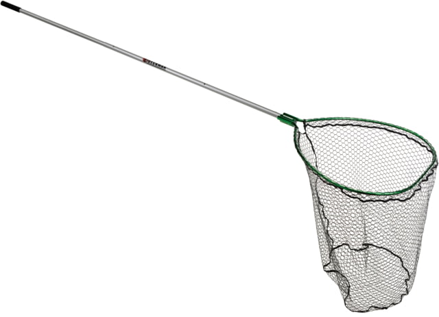 Beckman Astoria Landing Net 31inX36in Hoop Coated Bag 4ft -7ft Extendable Hand